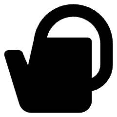 Watering Can Icon from Core Solid Set