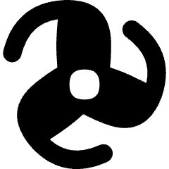 Wind Energy Icon from Flex Solid Set