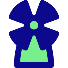 Windmill Icon from Core Pop Set