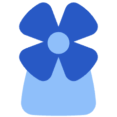 Windmill Icon from Plump Flat Set