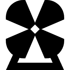 Windmill Icon from Sharp Remix Set