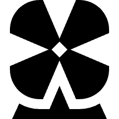 Windmill Icon from Sharp Solid Set