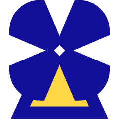 Windmill Icon from Sharp Pop Set