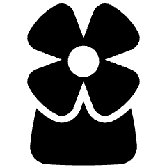 Windmill Icon from Plump Solid Set