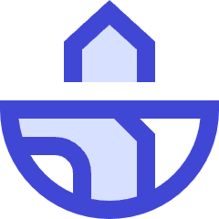 World Home Icon from Sharp Duo Set