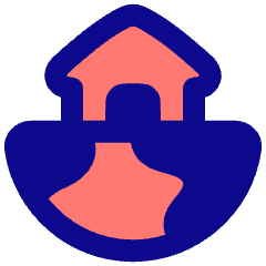 World Home Icon from Plump Pop Set