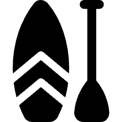 Paddle Board Icon from Ultimate Bold Set