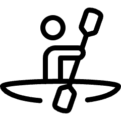 Sport Kayaking 1 Icon from Ultimate Light Set