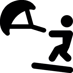 Sport Kitesurfing 1 Icon from Ultimate Bold Set