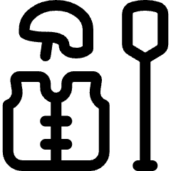 Sport Rafting Equipment 1 Icon from Ultimate Regular Set