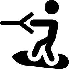 Sport Wakeboarding 2 Icon from Ultimate Bold Set