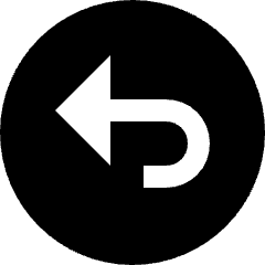 Button Circle Back 1 Icon from Nova Solid Set