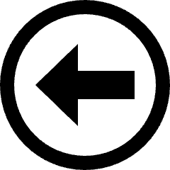 Button Circle Left 1 Icon from Nova Line Set