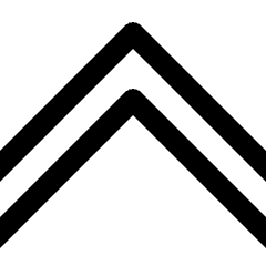Navigation Up 3 Icon from Nova Solid Set