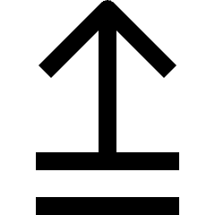 Navigation Up 4 Icon from Nova Line Set