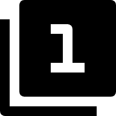Paginate Filter 1 Icon from Nova Solid Set