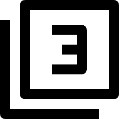 Paginate Filter 3 Icon from Nova Line Icons Set