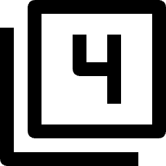 Paginate Filter 4 Icon from Nova Line Icons Set