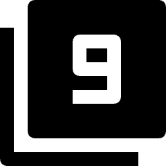 Paginate Filter 9 Icon from Nova Solid Set