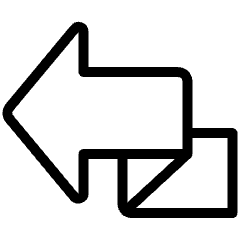 Arrow Zigzag Left Icon from Ultimate Light Set