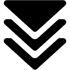 Navigation Arrows Down Icon from Ultimate Bold Set