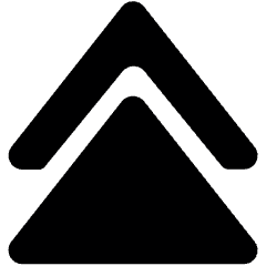 Navigation Arrows Up 1 Icon from Ultimate Bold Set