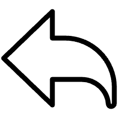 Navigation Direction Left Icon from Ultimate Light Set