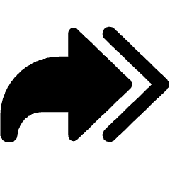 Navigation Direction Right Forward Icon from Ultimate Bold Set