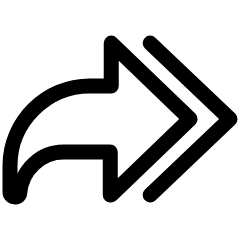 Navigation Direction Right Forward Icon from Ultimate Regular Set