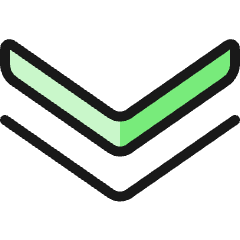 Navigation Down 1 Icon from Ultimate Colors Set
