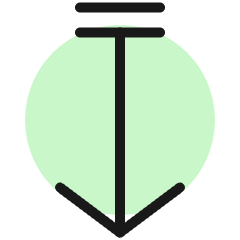 Navigation Down 2 Icon from Ultimate Colors Set