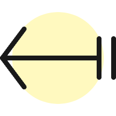 Navigation Left 3 Icon from Ultimate Colors Set