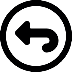 Navigation Left Circle 1 Alternate Icon from Ultimate Bold Set