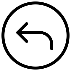 Navigation Left Circle Icon from Ultimate Light Set