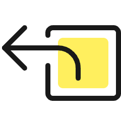 Navigation Previous Icon from Ultimate Colors Set
