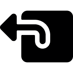 Navigation Previous Icon from Ultimate Bold Set