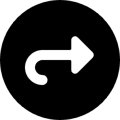 Navigation Right Circle 1 Icon from Ultimate Bold Set