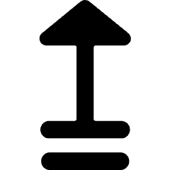 Navigation Up 2 Icon from Ultimate Bold Set