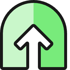 Navigation Up 3 Icon from Ultimate Colors Set