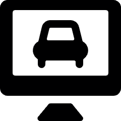 Navigation Monitor Icon from Ultimate Bold Set