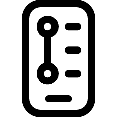Navigation Smartphone Icon from Ultimate Regular Set
