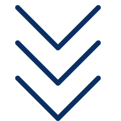 Navigation Down Icon from Cyber Line Set