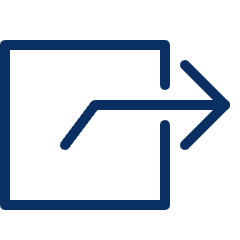 Navigation Next Square Icon from Cyber Line Set