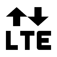 Smartphone Signal Lte 1 Icon from Nova Solid Set