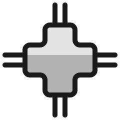 Connector 1 Icon from Ultimate Colors Set