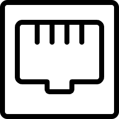 Ethernet Port Icon from Ultimate Light Set