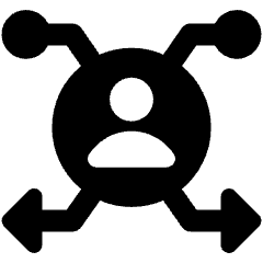 Gateway User Access Icon from Ultimate Bold Set