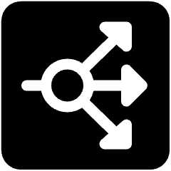 Gpon Splitter 2 Icon from Ultimate Bold Set