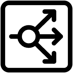 Gpon Splitter 2 Icon from Ultimate Regular Set