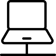 Laptop Icon from Ultimate Light Set